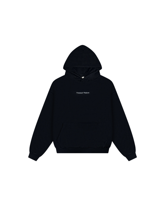 BLACK TUNNEL VISION HOODIE